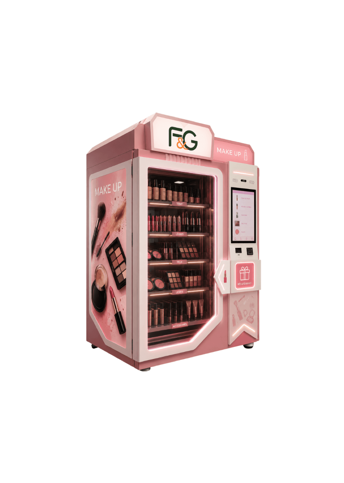 Distributeur de cosmétique et soin Food & Go