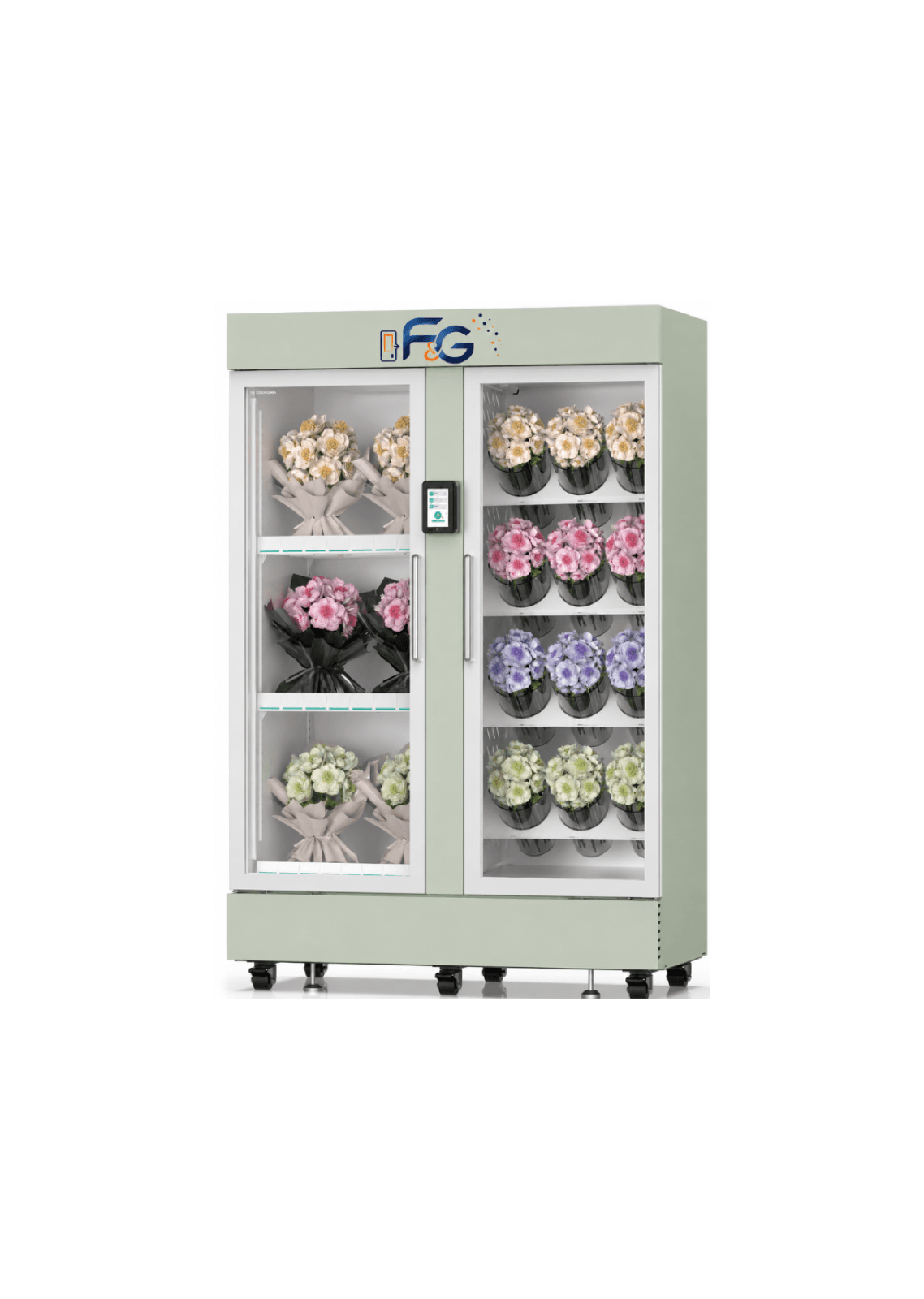 Distributeur de bouquets de fleurs Food & Go